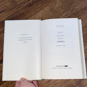We’ll Always Have Summer by Jenny Han